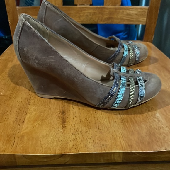 Aldo Womens Wedge Heel Strappy Sandals - Picture 3 of 5